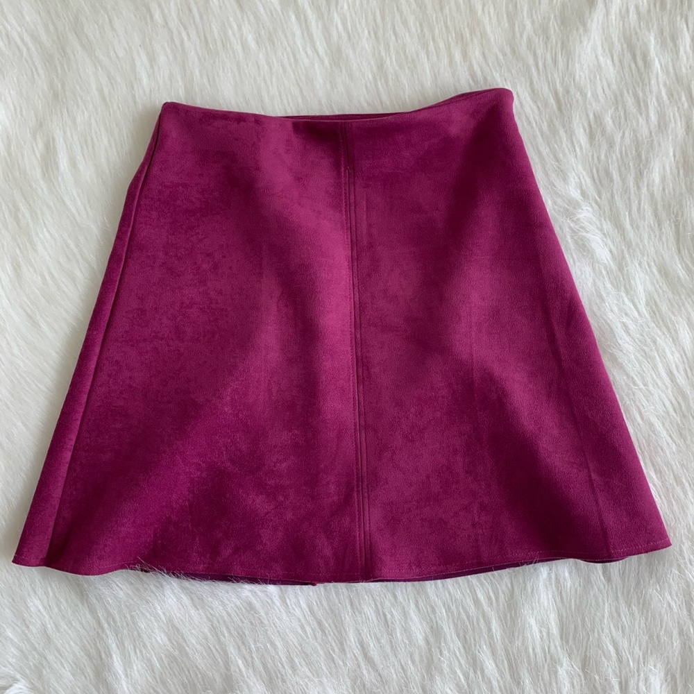 Zara purple skirt